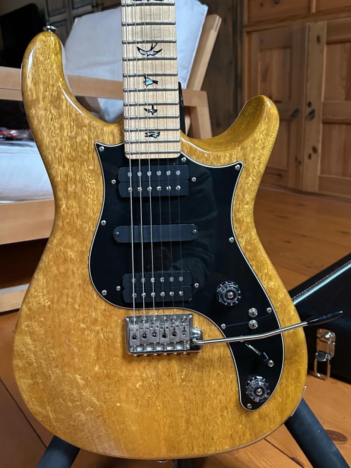 PRS Brent Mason signature 2016 - Korina natural, Strat.