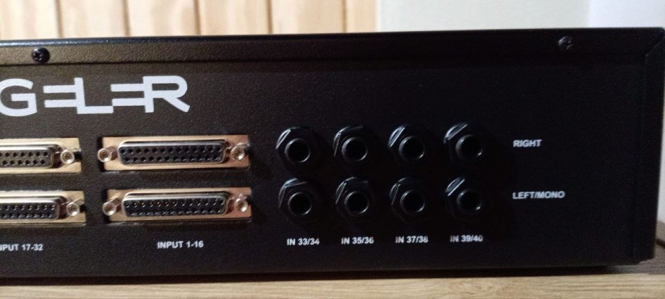 Tegeler Tube Summing Mixer TSM 40