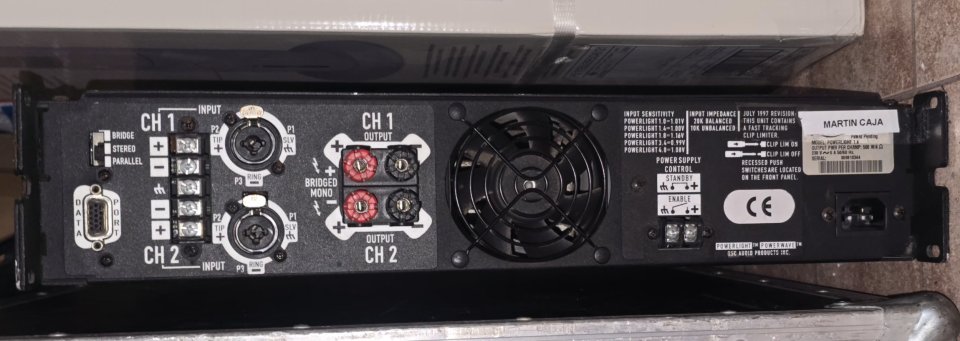 Etapa de potencia QSC powerhight 1.4 de segunda mano · Foto 2 de 2 · Zaragoza · 300 €