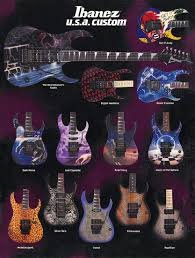 ibanez usa custom graphic o metal design (ucmd)