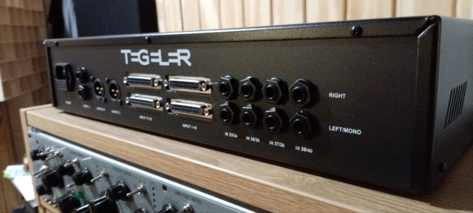 Tegeler Tube Summing Mixer TSM 40