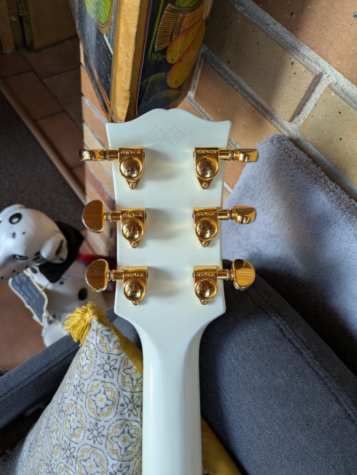 EPIPHONE IGC 1959 ES-355 CLASSIC WHITE (estuche y envío incluidos) de segunda mano · Foto 6 de 9 · Madrid · 1000 €