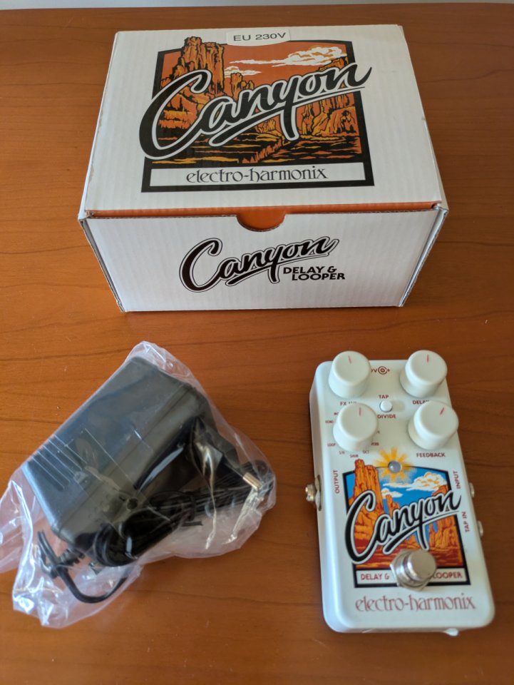 Delay Looper Electro Harmonix Canyon