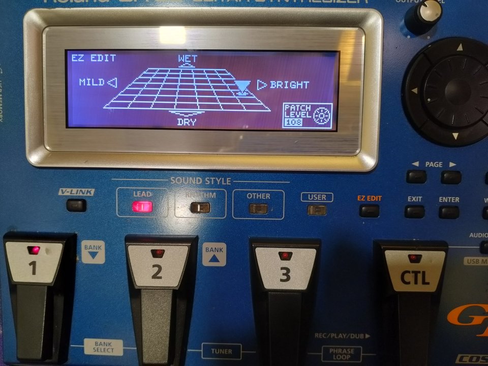 ROLAND GR-55 sintetizador de guitarra