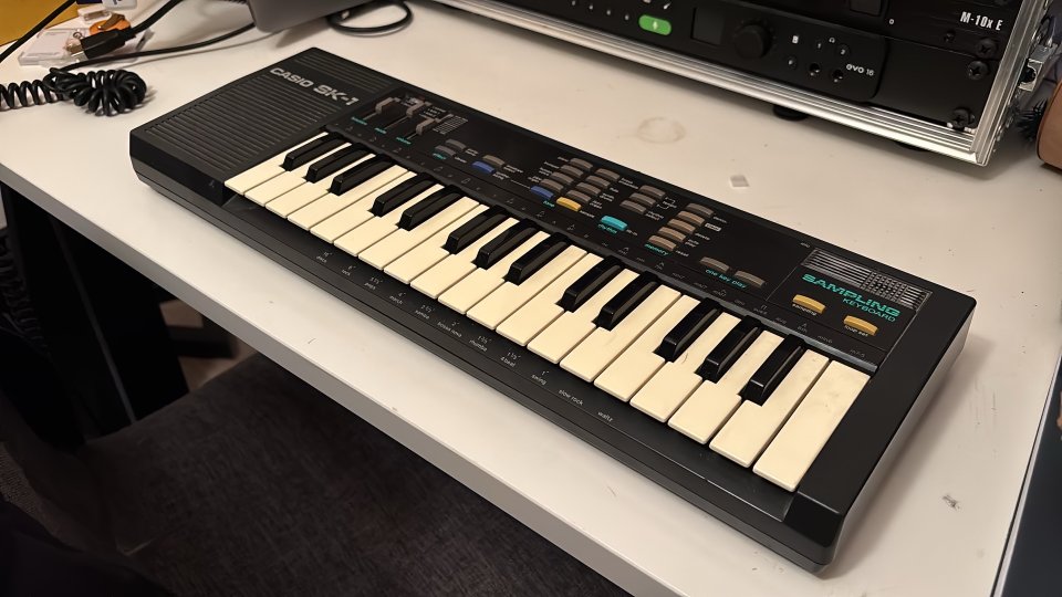 Casio SK-1 Sampling Keyboard