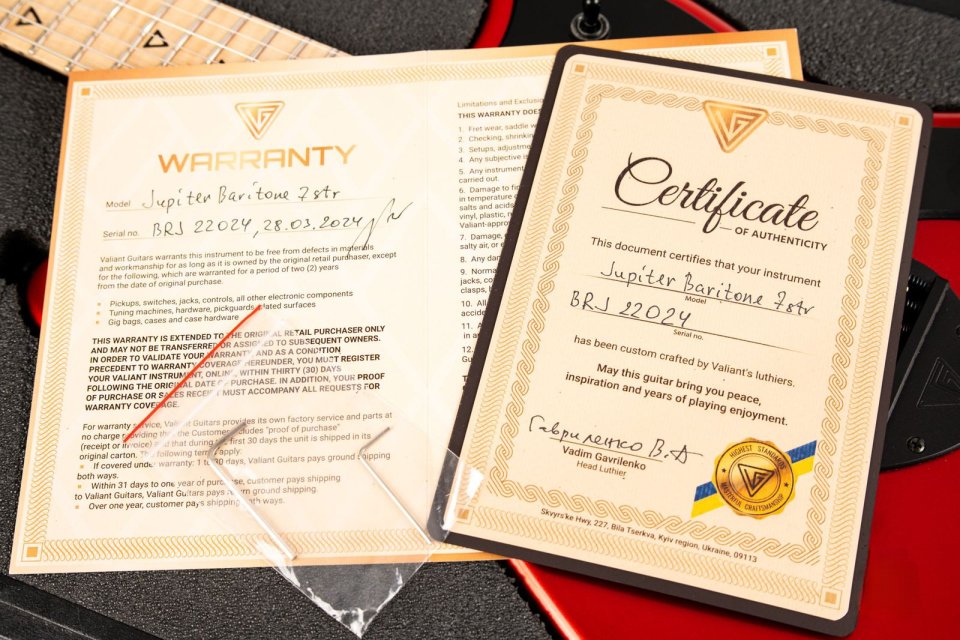 Valiant Jupiter 7 Custom Baritone