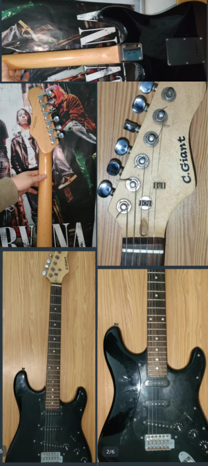 BUSCO! Guitarra Eléctrica C.Giant