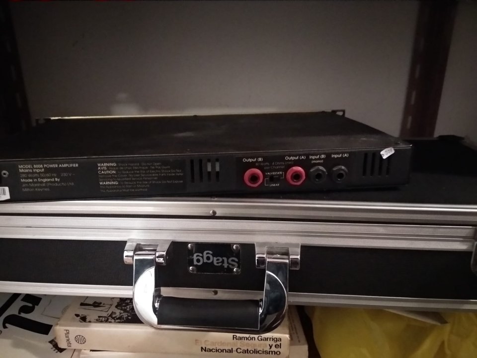 Etapa de Potencia Marshall Valvestate 8008