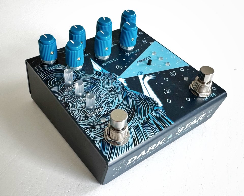 Pedal de Guitarra Old Blood Noise Endeavors Dark Star Stereo Reverb