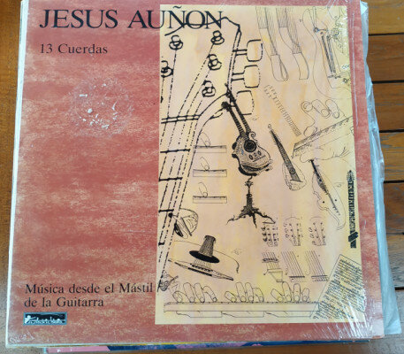 Jesús Auñón: "13 cuerdas". Disco vinilo colección ¡¡¡RE-REBAJADO!!!