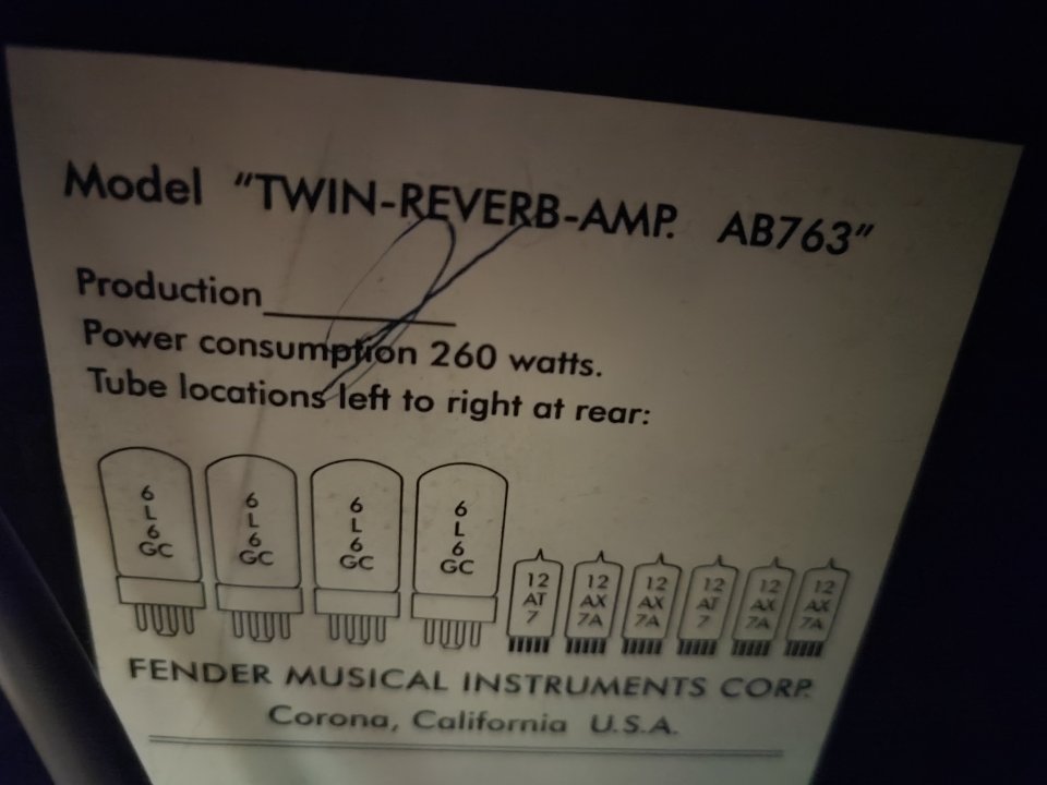 Vendo Fender Twin Reverb 65, OJO leer anuncio