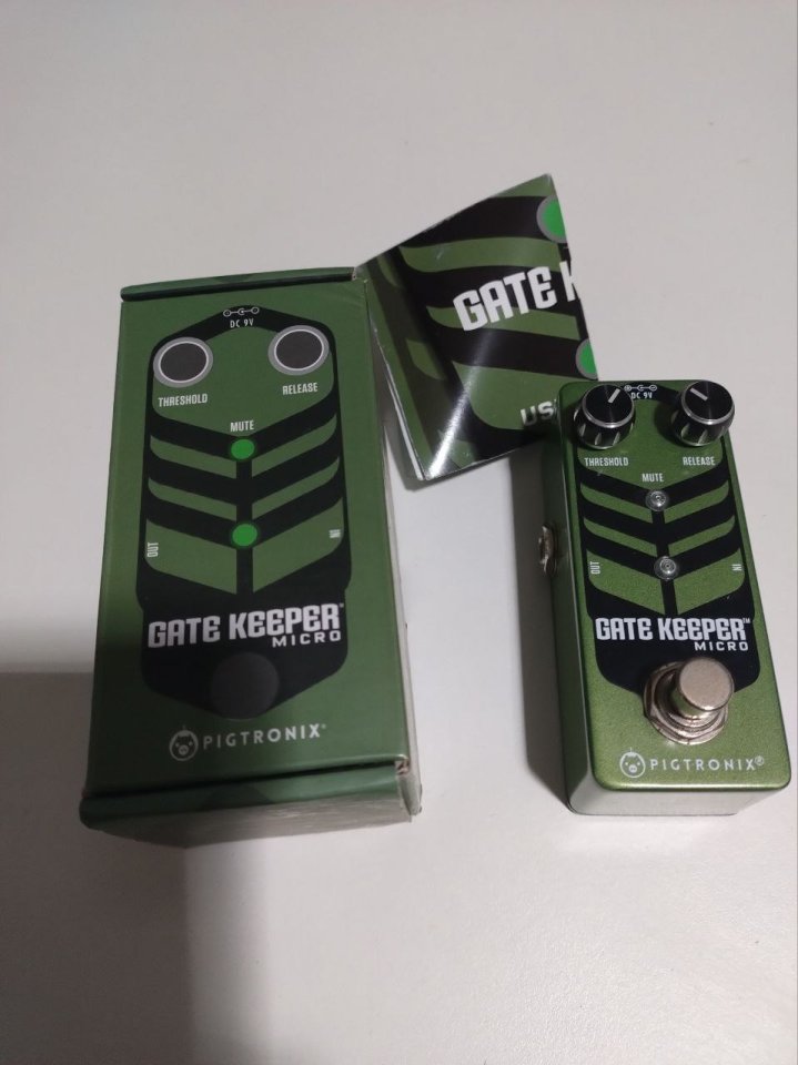 Pigtronix Gatekeeper: Puerta de ruido ultrarrápida, buena bonita y barata
