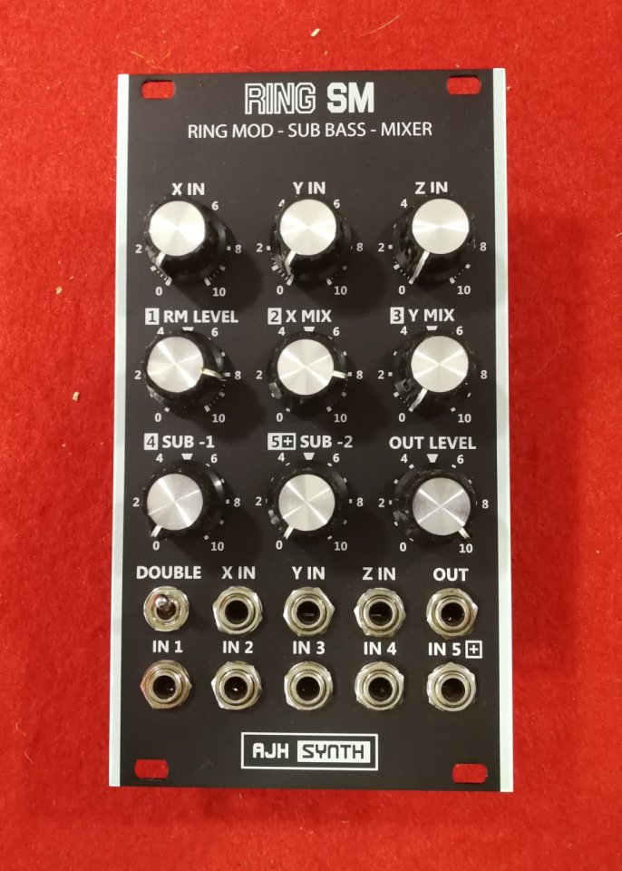 AJH Synth MiniMod Ring SM black