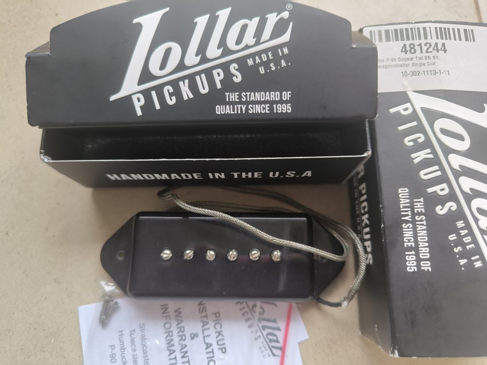 Lollar p90 Dogear puente ¡Encío incluido!