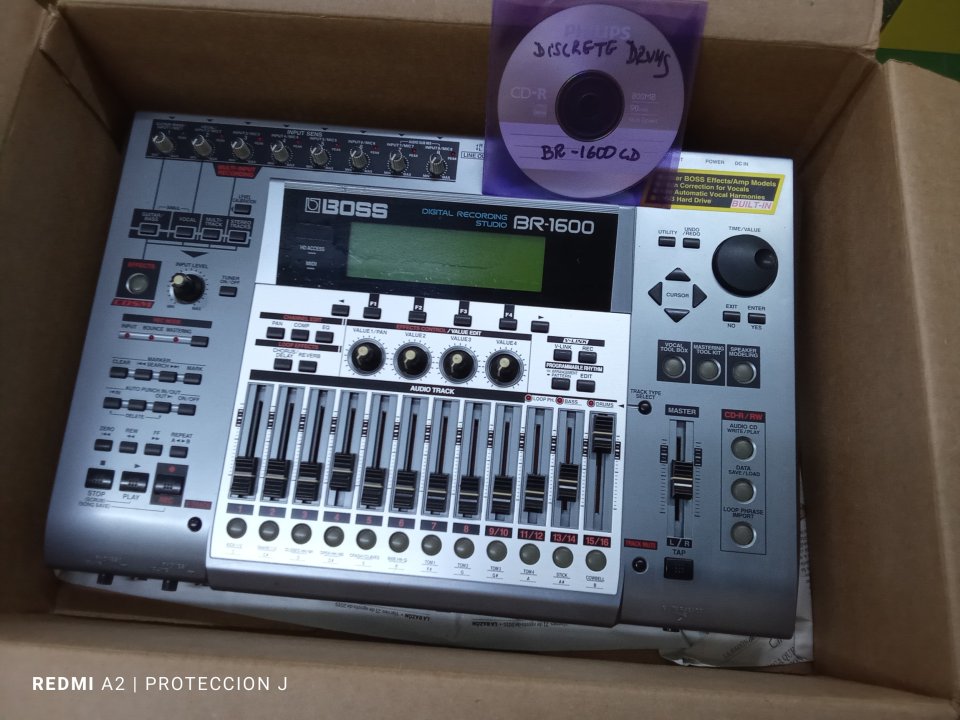 Grabador Digital Boss BR-1600 16 Pistas