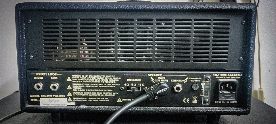 Egnater Tweaker 15 head + pantalla 1x12 de segunda mano · Foto 4 de 8 · Jaén · 530 €