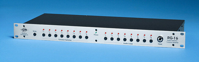 RJM MUSIC TECHNOLOGY - Switcher Rack RG-16