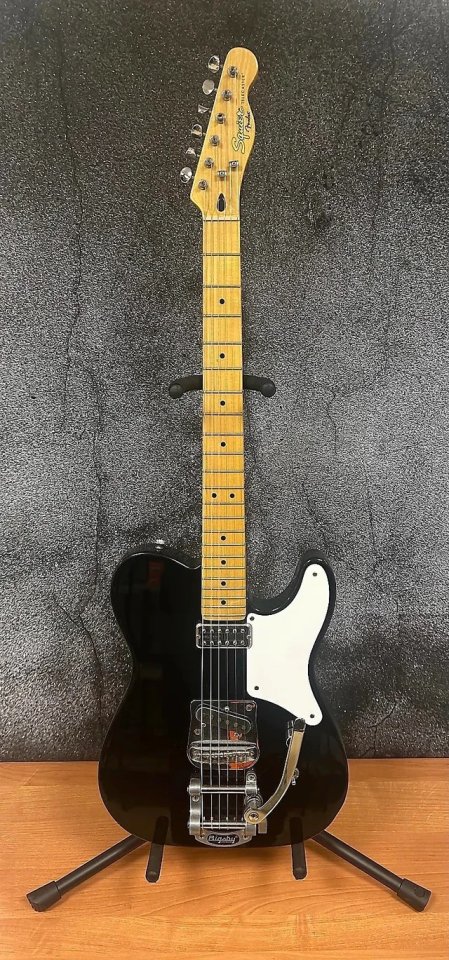 2014 Squier Vintage Modified Cabronita Telecaster con Bigsby