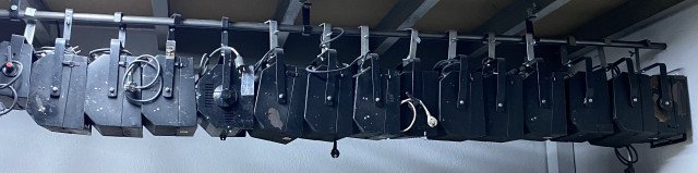 vendo 20 panoramas 1000w con porta filtros y lampar