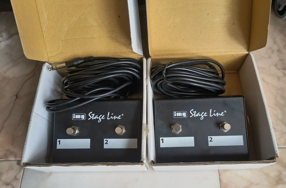 Full Stack: Cabezal válvulas IMG Stage Line GAT-100R (100W) + Pantalla 4x12 de segunda mano · Foto 5 de 5 · Girona · 350 €