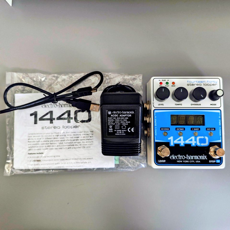 Electro-Harmonix 1440 Stereo Looper de segunda mano · Foto 7 de 9 · Madrid · 140 €