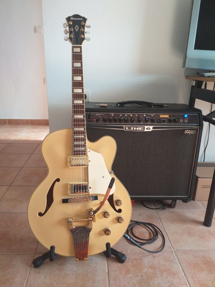 Archtop Ibanez AF 75 TDG