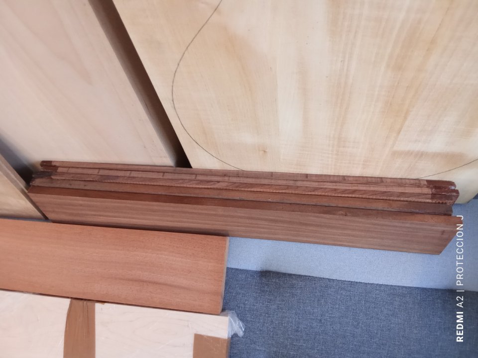 Lote de Maderas construcción guitarra eléctrica