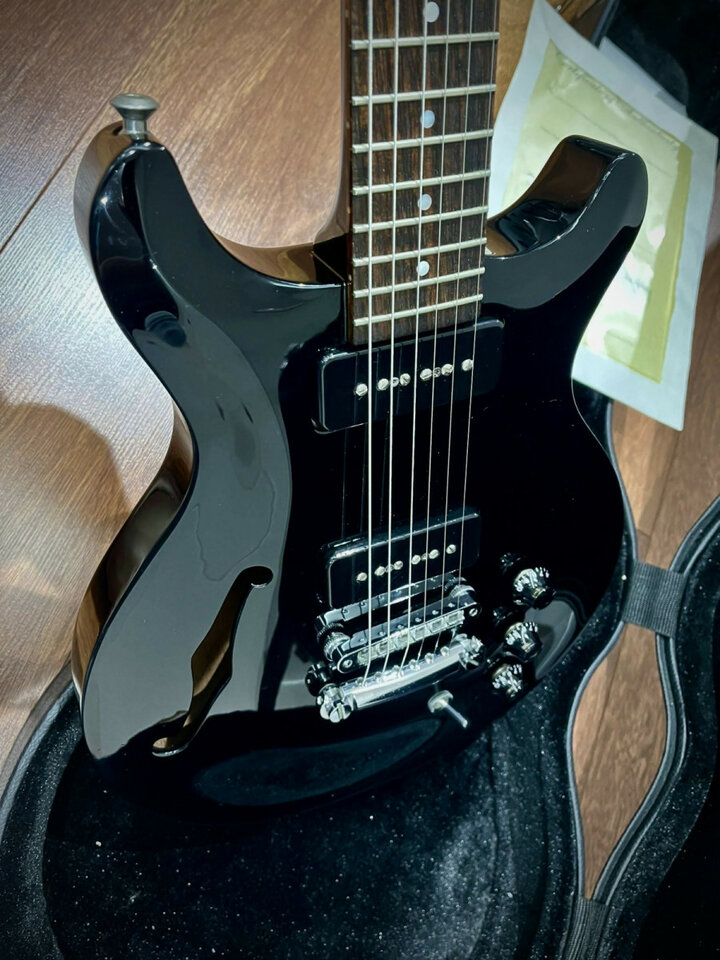 RESERVADA // Hamer Artist P90 1998 – Black – 100% Original – USA Custom Shop