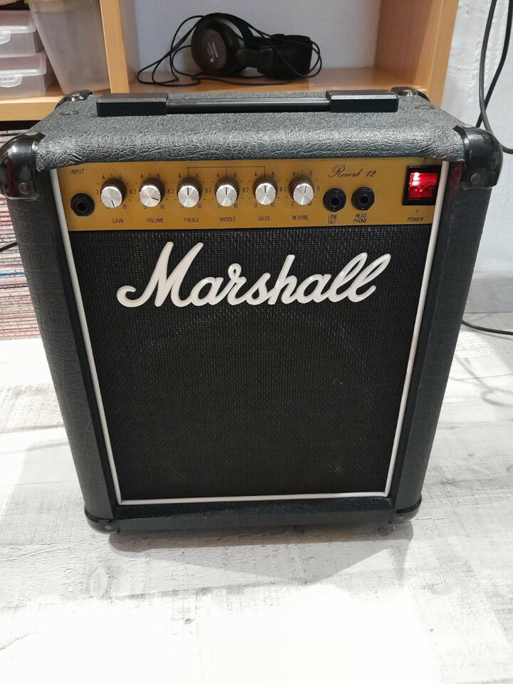 Marshall Reverb 12 de los 80s  model 5205 - onda JCM800