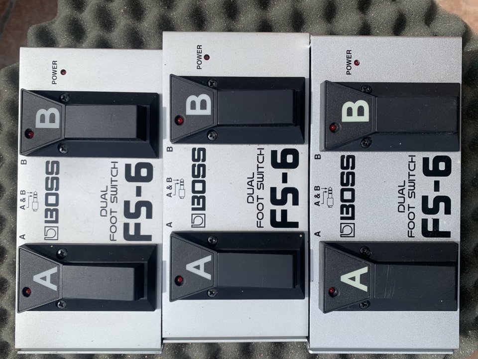 Boss FS-6 Pedal Conmutador Selector Canales