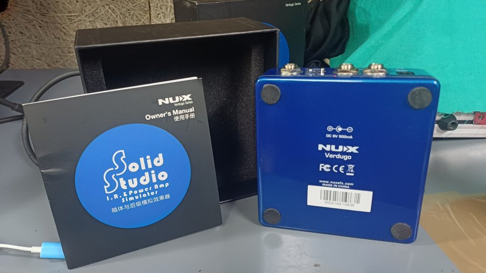 NUX Solid Studio I.R. & Power Amp Simulator de segunda mano · Foto 3 de 6 · Barcelona · 130 €