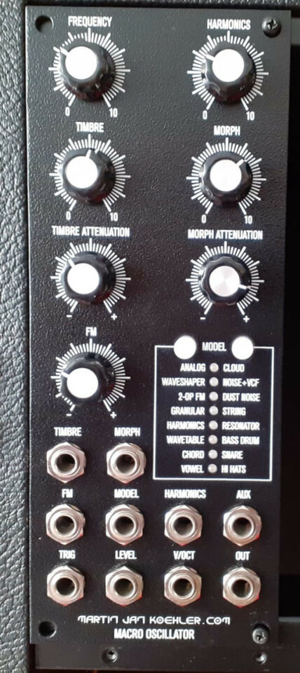 Martin Jan Koehler Macro Oscillator