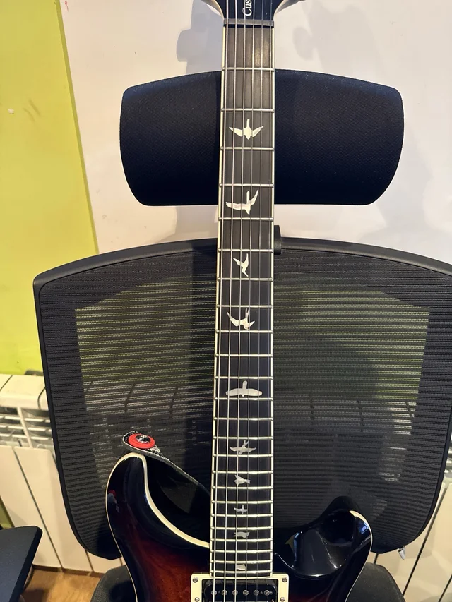 PRS SE Custom 24 Quilt Black Gold Burst con Seymour Duncan Hot Rodded set