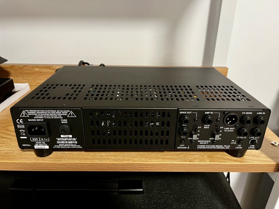 Fryette Power Station PS-2A de segunda mano · Foto 2 de 2 · Granada · 995 €