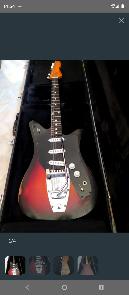 Guitarra Galanti 1965 de segunda mano · Illes Balears · 700 €