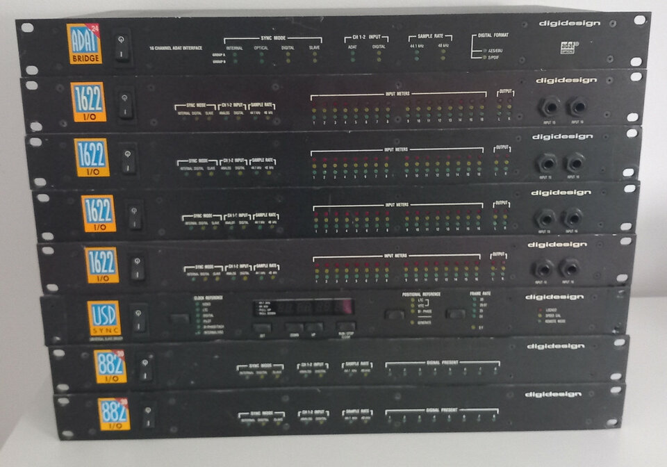 módulos varios de ProTools