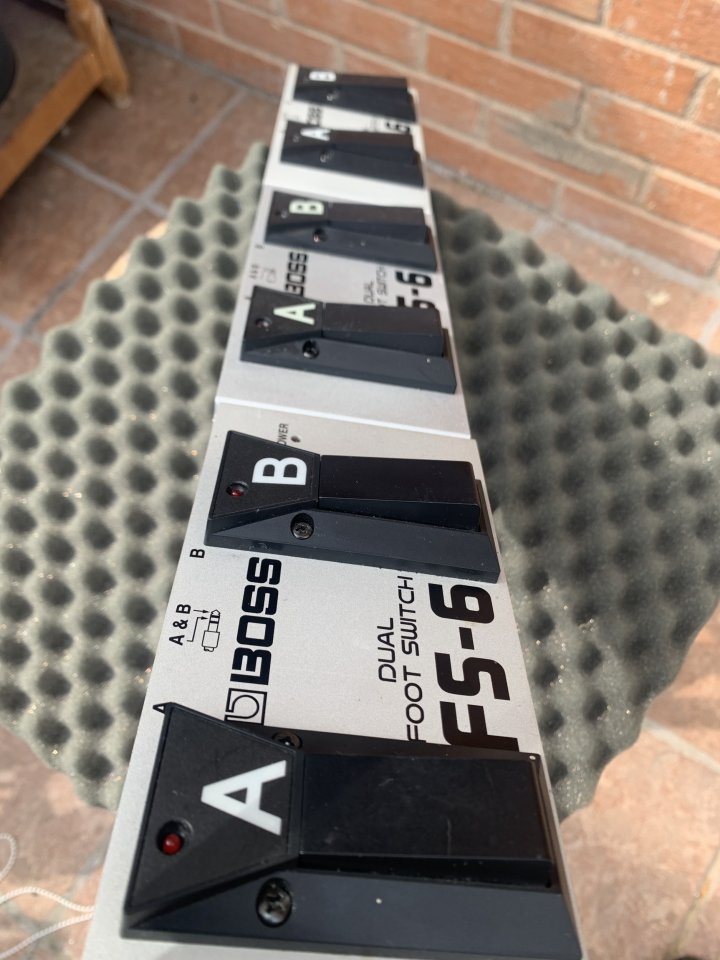 Boss FS-6 Pedal Conmutador Selector Canales