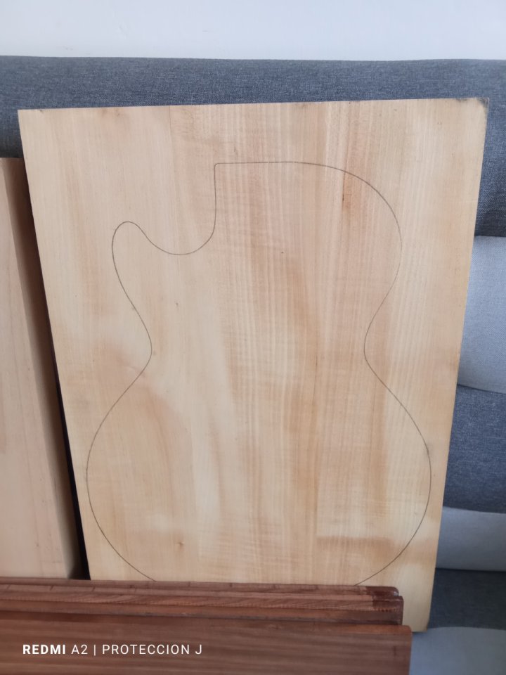 Lote de Maderas construcción guitarra eléctrica