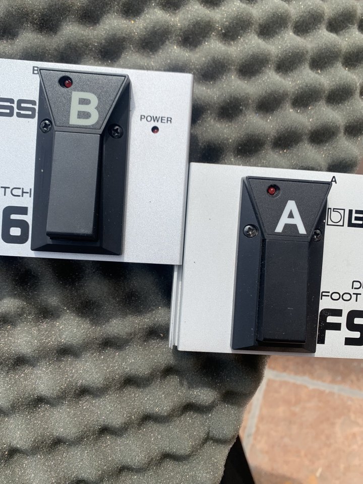 Boss FS-6 Pedal Conmutador Selector Canales