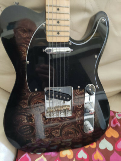 Telecaster Black Paysley + pastillas American  Standard