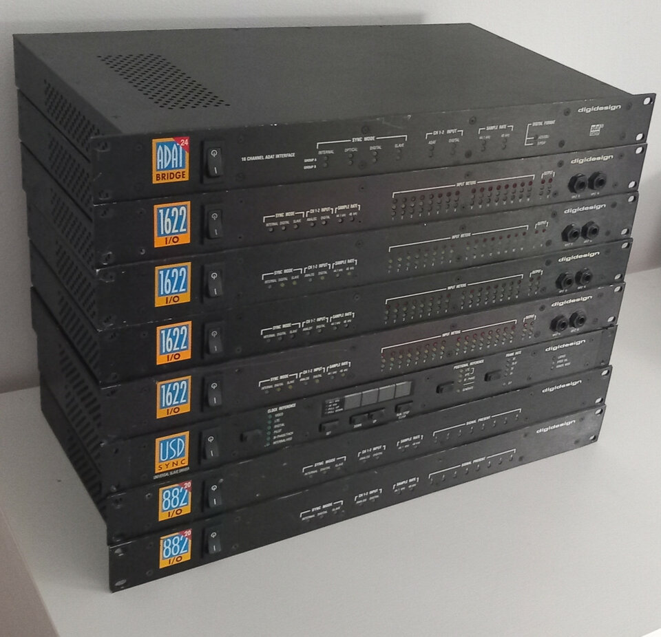 módulos varios de ProTools