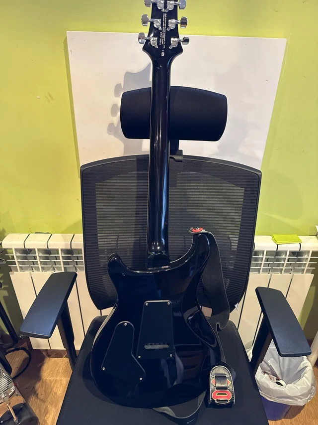 PRS SE Custom 24 Quilt Black Gold Burst con Seymour Duncan Hot Rodded set