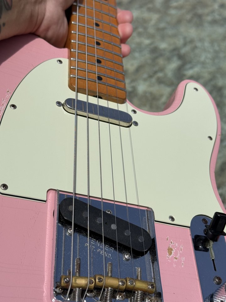 Fender Custom Shop Designed Telecaster - Shell Pink - Nitro - CON MEJORAS de segunda mano · Foto 6 de 8 · Murcia · 900 €