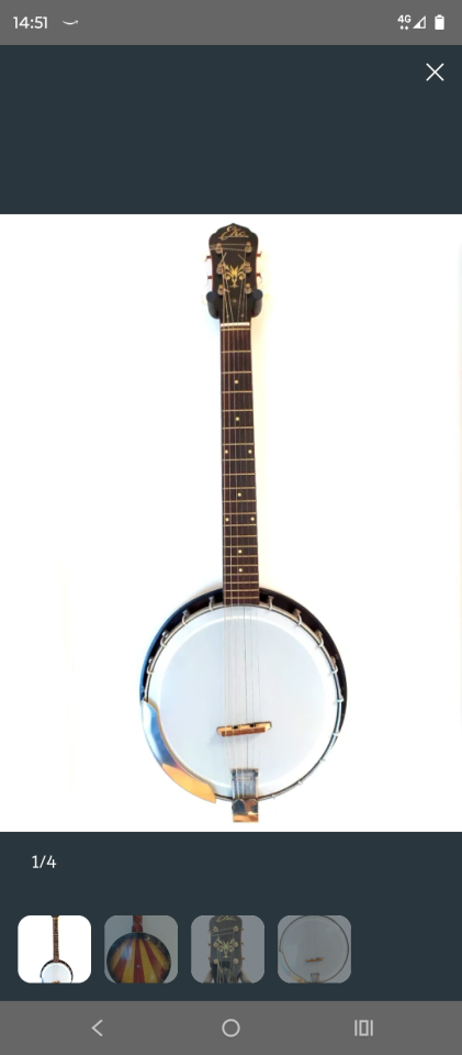 Guitarra banjo 6 cuerdas de segunda mano · Illes Balears · 300 €