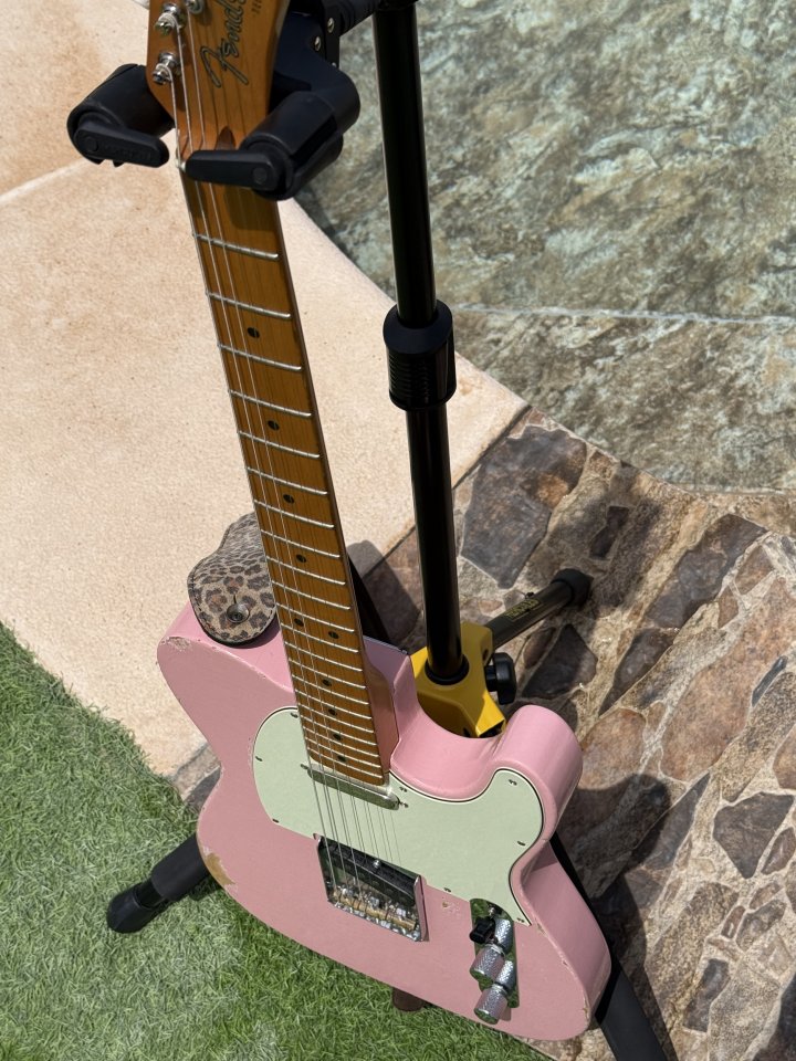 Fender Custom Shop Designed Telecaster - Shell Pink - Nitro - CON MEJORAS de segunda mano · Foto 7 de 8 · Murcia · 900 €
