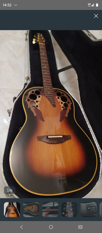 Guitarra acústica Ovation USA de segunda mano · Illes Balears · 850 €