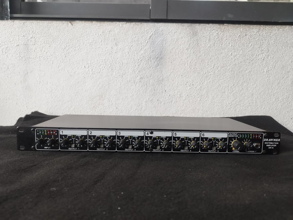 Drawmer Distribution Amplifier DA-6