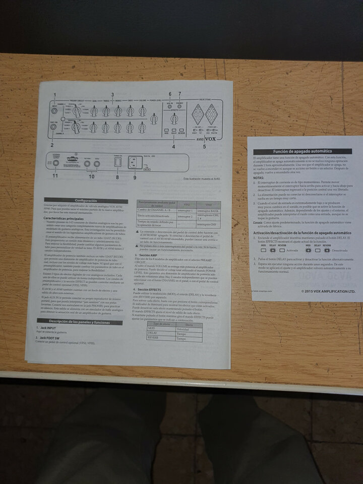 Amplificador VOX AV30