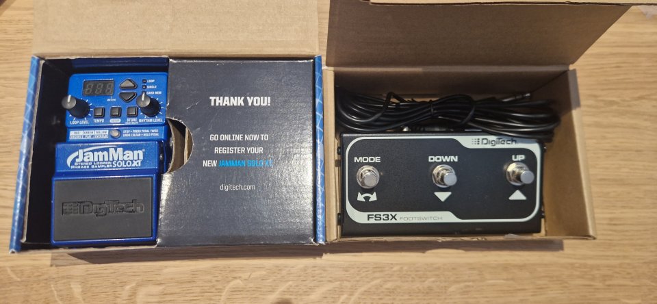 Digitech JamMan Solo XT + Footswitch FS3X de segunda mano · Foto 4 de 8 · Illes Balears · 145 €