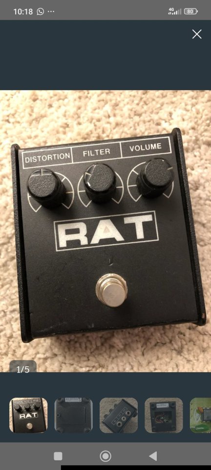 Proco rat OP07CP de segunda mano · Foto 1 de 2 · Granada · 1 €
